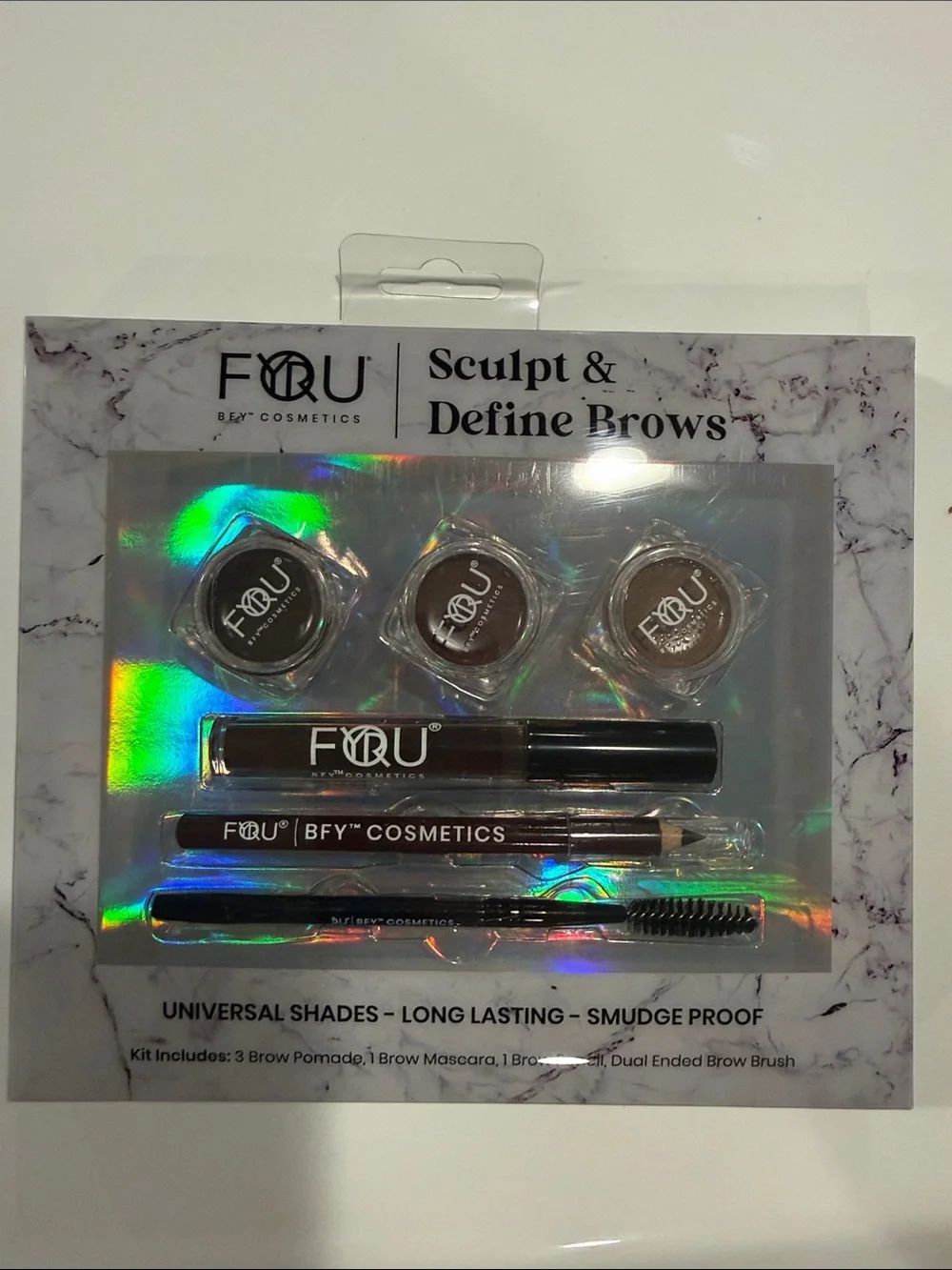 F?OU Sculpt & Define Brows Kit - Brown Shades